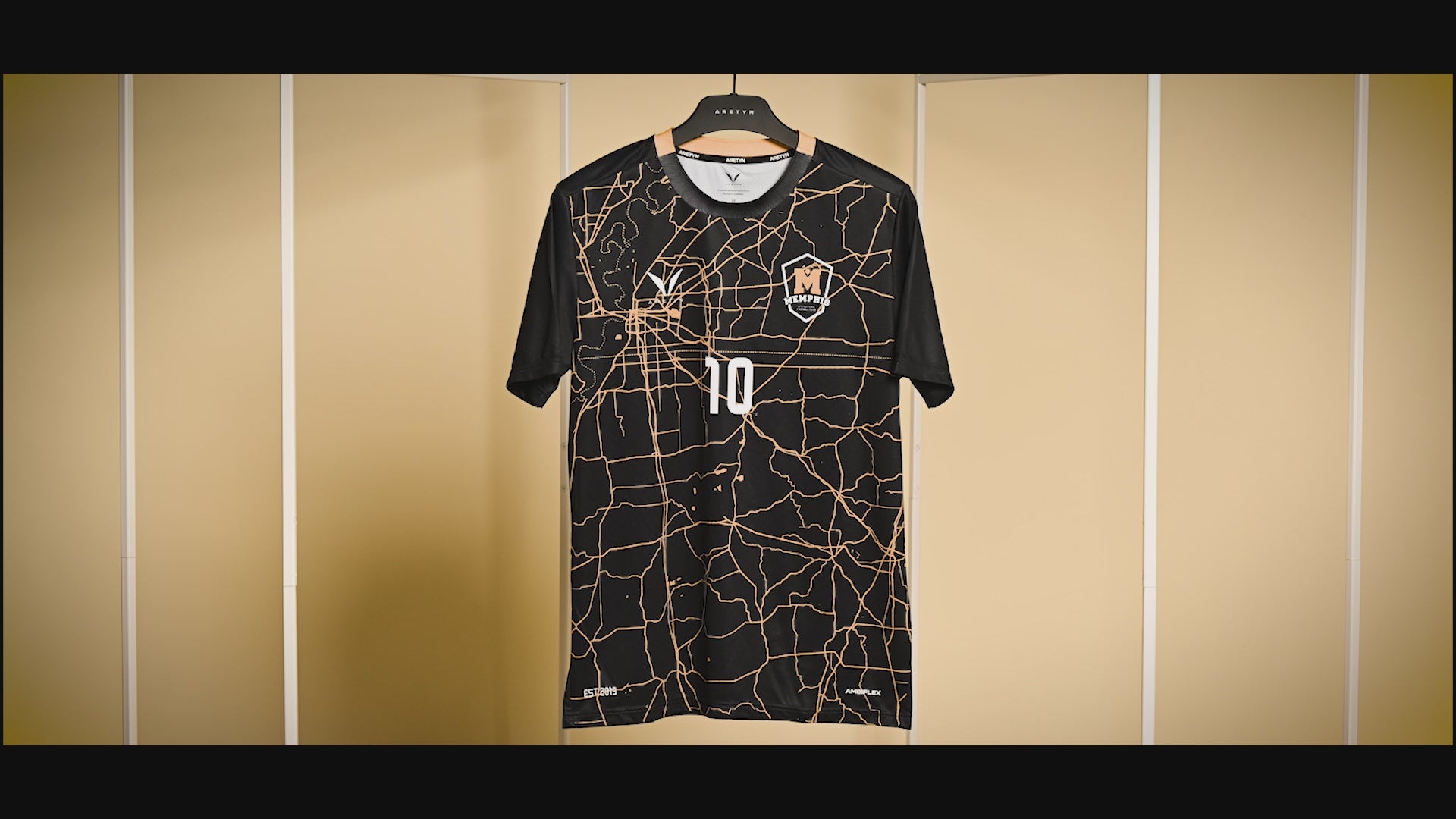 Load video: ARETYN Studio custom soccer uniform design for clubs — creating unique teamwear built around club identity